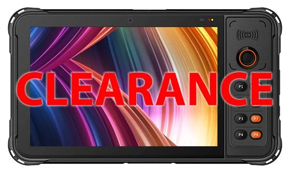 Urovo P8100 Rugged 8" Android Tablet 1D/2D 4G BT WIFI Gps