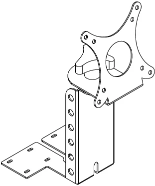 Rear20LCD20Bracket.jpg Nexa NP-1060/NP-1160 Rear LCD Bracket