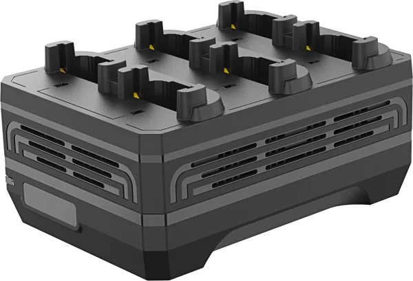 SR56006SLOT.jpg Urovo 6 Slot Battery Charger for SR5600 Ring Scanner