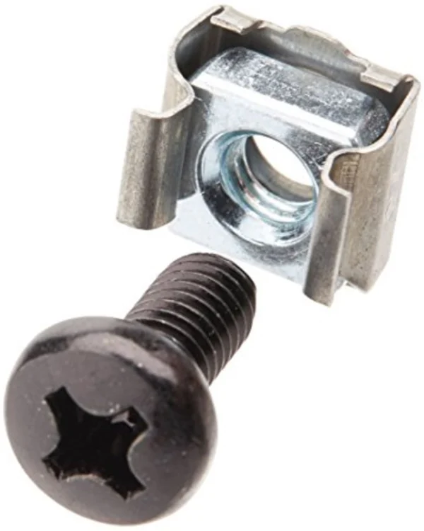 Astrotek ATP-M6SCREW10 M6 Cage Nuts & Screws (Pack of 10) Silver Color Oxide Finish Phillips Astrotek ATP-M6SCREW10 M6 Cage Nuts & Screws (Pack of 10) Silver Color Oxide Finish Phillips