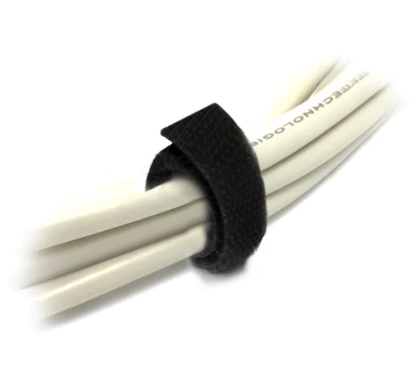 8ware 8WD-VELCT-25M 25m x 12mm Velcro Wide Cable Tie Hook & Loop Continuous One Sided Self