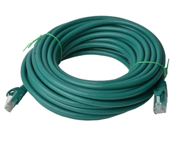 8ware 8W-PL6-15GRN CAT6 Cable 15m – Green Premium RJ45 Ethernet Network LAN UTP Patch Cord 8ware 8W-PL6-15GRN CAT6 Cable 15m - Green Premium RJ45 Ethernet Network LAN UTP Patch Cord
