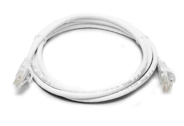 8ware 8W-PL6-1WH CAT6 Cable 1m - White Premium RJ45 Ethernet Network LAN UTP Patch Cord 26AWG