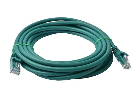 8ware 8W-PL6-50GRNCAT6 Cable 50m – Green Premium RJ45 Ethernet Network LAN UTP Patch Cord 8ware 8W-PL6-50GRN CAT6 Cable 50m - Green Premium RJ45 Ethernet Network LAN UTP Patch Cord