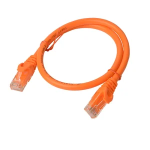 8ware PL6A-0.25ORG CAT6A Cable 0.25m (25cm)