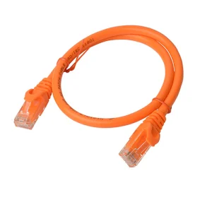 8ware PL6A-0.5ORG CAT6A Cable 0.5m (50cm)