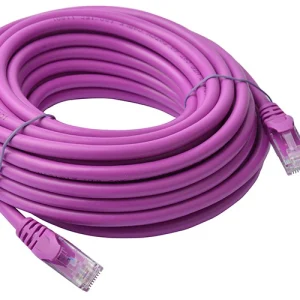 8ware PL6A-10PUR CAT6A Cable 10m - Purple Color RJ45 Ethernet Network LAN UTP Patch Cord