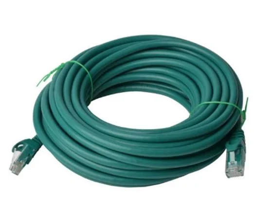 8ware PL6A-15GRNCAT6A Cable 15m – Green Color RJ45 Ethernet Network LAN UTP Patch Cord Snagless 8ware PL6A-15GRN CAT6A Cable 15m - Green Color RJ45 Ethernet Network LAN UTP Patch Cord