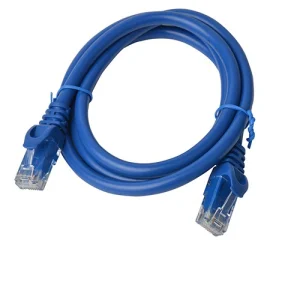 8ware PL6A-1BLU CAT6A Cable 1m - Blue Color RJ45 Ethernet Network LAN UTP Patch Cord Snagless