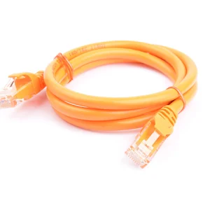 8ware PL6A-1ORG CAT6A Cable 1m - Orange Color RJ45 Ethernet Network LAN UTP Patch Cord Snagless