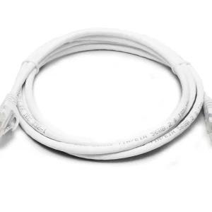 8ware PL6A-1WH CAT6A Cable 1m - White Color RJ45 Ethernet Network LAN UTP Patch Cord Snagless