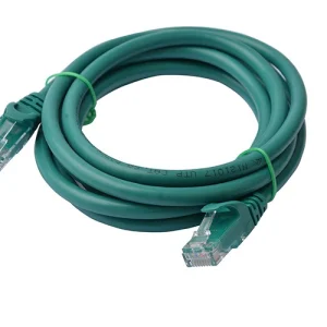 8ware PL6A-2GRN CAT6A Cable 2m - Green Color RJ45 Ethernet Network LAN UTP Patch Cord Snagless