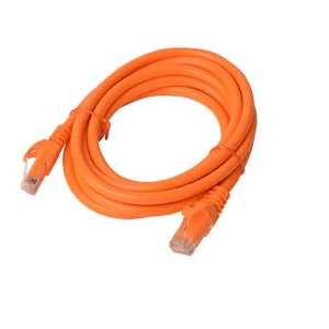 8ware PL6A-2ORG CAT6A Cable 2m - Orange Color RJ45 Ethernet Network LAN UTP Patch Cord Snagless