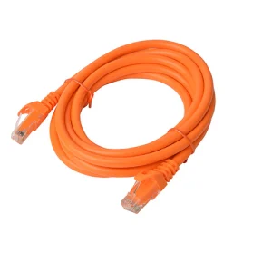 8ware PL6A-3ORG CAT6A Cable 3m - Orange Color RJ45 Ethernet Network LAN UTP Patch Cord Snagless