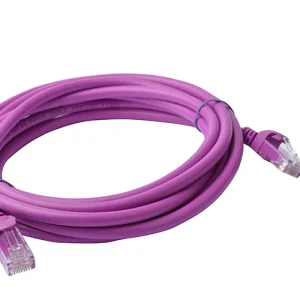 8ware PL6A-3PUR CAT6A Cable 3m - Purple Color RJ45 Ethernet Network LAN UTP Patch Cord Snagless