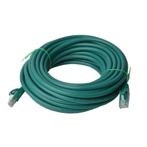 8ware PL6A-50GRN CAT6A Cable 50m - Green Color RJ45 Ethernet Network LAN UTP Patch Cord