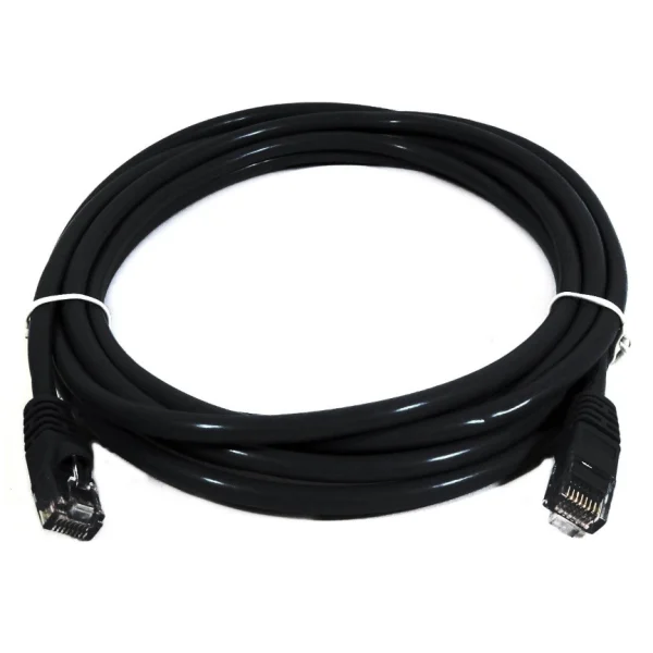 8ware PL6A-5BLKCAT6A Cable 5m – Black Color RJ45 Ethernet Network LAN UTP Patch Cord Snagless 8ware PL6A-5BLK CAT6A Cable 5m - Black Color RJ45 Ethernet Network LAN UTP Patch Cord Snagless