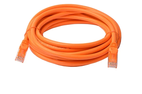 8ware PL6A-5ORG CAT6A Cable 5m – Orange Color RJ45 Ethernet Network LAN UTP Patch Cord Snagless 8ware PL6A-5ORG CAT6A Cable 5m - Orange Color RJ45 Ethernet Network LAN UTP Patch Cord Snagless