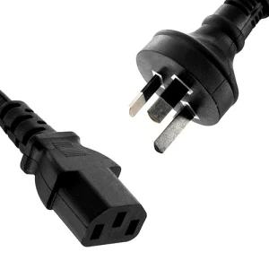 8ware RC-3078AU AU Power Cable 2m - Male Wall 240v PC to Female Power Socket 3pin to IEC
