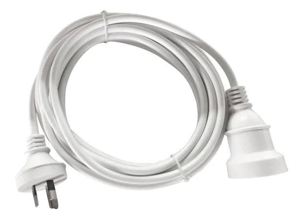 8ware RC-3079AU-05 5m AU Main Power Extension Cord Cable Lead 240V 3-Pin Male to Female