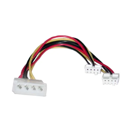 8ware RC-5039 Molex Power Splitter Cable 20cm 2×3.5′ to 1×5.25′ Female to Male 8ware RC-5039 Molex Power Splitter Cable 20cm 2x3.5' to 1x5.25' Female to Male