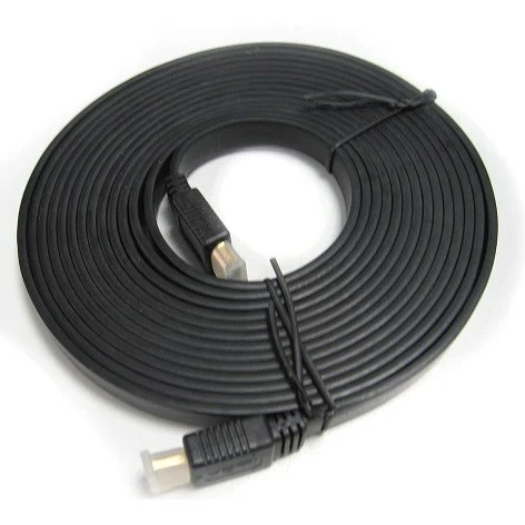 8ware RC-HDMIF-2 Flat HDMI Cable 2m – V1.4 19pin M-M Male to Male Gold Plated 3D 1080p Full HD 8ware RC-HDMIF-2 Flat HDMI Cable 2m - V1.4 19pin M-M Male to Male Gold Plated 3D 1080p Full HD