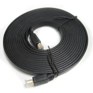 8ware RC-HDMIF-5Flat HDMI Cable 5m – V1.4 19pin M-M Male to Male Gold Plated 3D 1080p Full HD 8ware RC-HDMIF-5 Flat HDMI Cable 5m - V1.4 19pin M-M Male to Male Gold Plated 3D 1080p Full HD