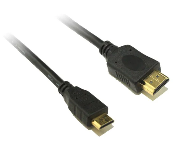8ware RC-MHDMI-3Mini HDMI to HDMI Cable 3m with Ethernet 1.4V 3D HD 1080p Male to Male for 8ware RC-MHDMI-3 Mini HDMI to HDMI Cable 3m