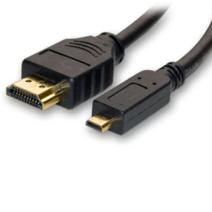 8ware RC-MICHDMI-1.5 Micro HDMI to High Speed HDMI Cable 1.5m with Ethernet Male to Male 8ware RC-MICHDMI-1.5 Micro HDMI to High Speed HDMI Cable 1.5m with Ethernet Male to Male