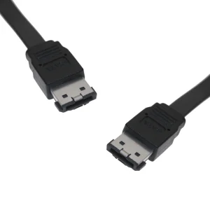 8ware SATA-E005eSATA Cable 0.5m (50cm) Supports SATA I & II 8ware SATA-E005 eSATA Cable 0.5m (50cm) Supports SATA I & II