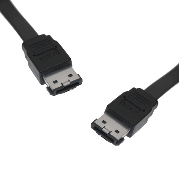 8ware SATA-E005eSATA Cable 0.5m (50cm) Supports SATA I & II 8ware SATA-E005 eSATA Cable 0.5m (50cm) Supports SATA I & II