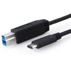 8ware UC-3001BCUSB-C to USB-B Cable 1m Type-C to B Male to Male Black 10Gbps 8ware UC-3001BC USB-C to USB-B Cable 1m Type-C to B Male to Male Black 10Gbps