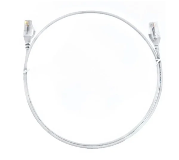 8ware CAT6THINWH-5MCAT6 Ultra Thin Slim Cable 5m / 500cm – White Color Premium RJ45 Ethernet 8ware CAT6THINWH-5M CAT6 Ultra Thin Slim Cable 5m / 500cm