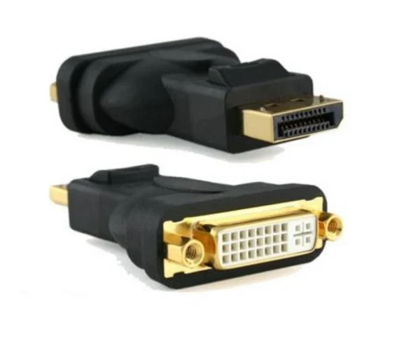 Astrotek AT-DPDVI-MF DisplayPort DP to DVI-D Adapter Converter 20 pins Male to DVI 24+1 pins