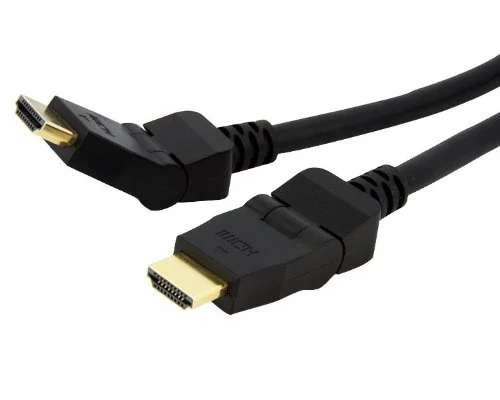 Astrotek AT-HDMI-MM-180D-2 HDMI Cable 2m - v1.4 19 pins Type A Male to Male 180 Degree Swivel