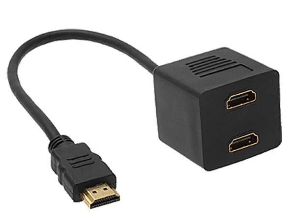 Astrotek AT-HDMI-TO-HDMIX2 HDMI Splitter Cable 15cm Astrotek AT-HDMI-TO-HDMIX2 HDMI Splitter Cable 15cm