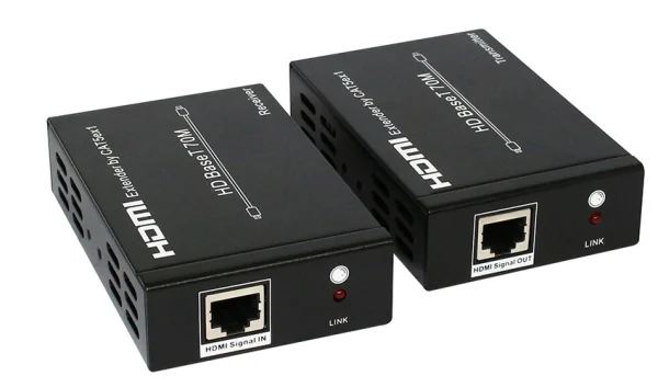 Astrotek AT-HDMIEXT-4KHDMI Extender over RJ45 CAT5 CAT6 LAN Ethernet Network Converter Astrotek AT-HDMIEXT-4K HDMI Extender over RJ45 CAT5 CAT6 LAN Ethernet Network Converter