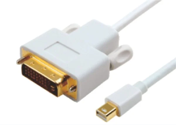 Astrotek AT-MINIDPDVI-2 Mini DisplayPort DP to DVI Cable 2m