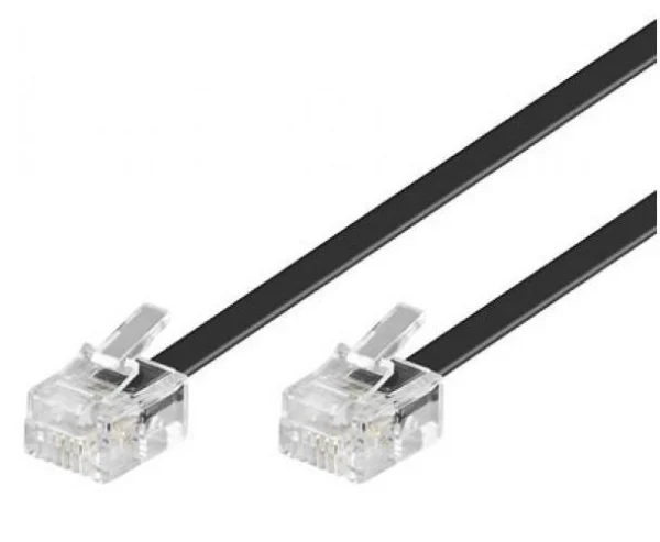 Astrotek AT-RJ11-MM-2 Telephone 2m extension cable 6p4c Plug/Plug ,with 2xRJ11 6P4c Plugs Astrotek AT-RJ11-MM-2 Telephone 2m extension cable 6p4c Plug/Plug ,with 2xRJ11 6P4c Plugs