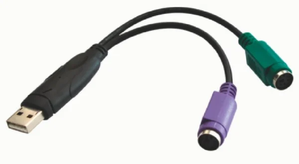 Astrotek AT-USB-PS2 USB 2.0 to PS2 Cable 15cm – for Mouse Keyboard Black Colour RoHS Astrotek AT-USB-PS2 USB 2.0 to PS2 Cable 15cm - for Mouse Keyboard Black Colour RoHS