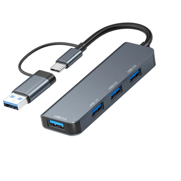 Astrotek AT-USB3HUB 4 Port High speed USB3.0 HUB U-Disk USB-A Keyboard Mouse Gamepad Astrotek AT-USB3HUB 4 Port High speed USB3.0 HUB U-Disk USB-A Keyboard Mouse Gamepad