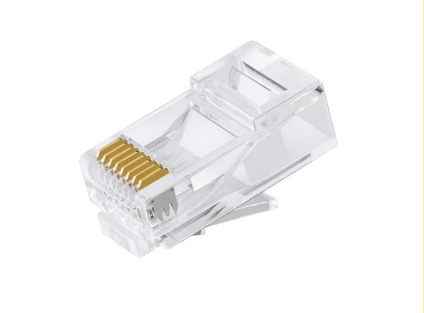 Astrotek ATP-8P8C-6 CAT6 UTP -RJ45 Connector 8P8C Network Plug 3 Prong Blade 3U’ Gold plating Astrotek ATP-8P8C-6 CAT6 UTP -RJ45 Connector 8P8C Network Plug 3 Prong Blade 3U' Gold plating