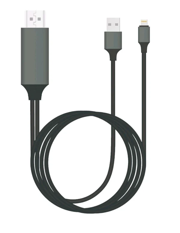 8ware GEN-CABLIGHTNINGTV-2 HDMI to Lightning 2m Cable for iPhone & iPad Plug & Play lightning 8ware GEN-CABLIGHTNINGTV-2 HDMI to Lightning 2m Cable for iPhone & iPad Plug & Play lightning