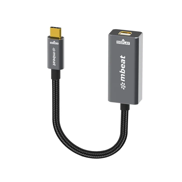 MBEAT MB-XAD-CMDPF® Tough Link USB-C to Mini DisplayPort Adapter Host Interface: USB-C 3.2 Gen MBEAT MB-XAD-CMDPF ® Tough Link USB-C to Mini DisplayPort Adapter Host Interface: USB-C 3.2