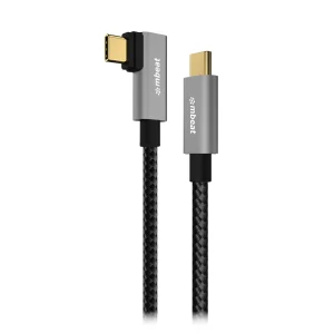 MBEAT MB-XCB-LSC2C180® Tough Link 1.8m L-Shape USB 3.2 Gen2 USB-C Cable – Space Grey Data MBEAT MB-XCB-LSC2C180 ® Tough Link 1.8m L-Shape USB 3.2 Gen2 USB-C Cable