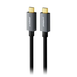 MBEAT MB-XCB-UC4® Tough Link 1m USB 4.0 USB-C Cable – Space Grey Video Resolution: Maximum MBEAT MB-XCB-UC4 ® Tough Link 1m USB 4.0 USB-C Cable