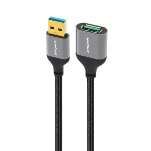 MBEAT MB-XCB-UMUF18® Tough Link 1.8m USB 3.0 to USB 3.0 Extension Cable Plug-and-Play Adaptive MBEAT MB-XCB-UMUF18 ® Tough Link 1.8m USB 3.0 to USB 3.0 Extension Cable Plug-and-Play