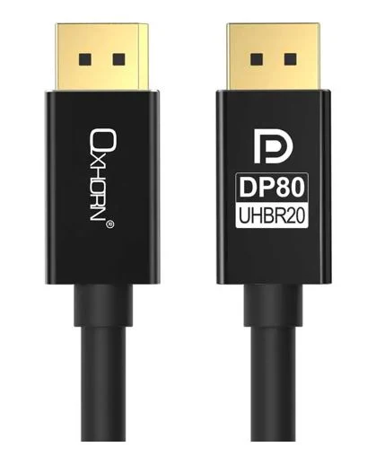 Astrotek CB-DP-16K-02 Oxhorn 4K DisplayPort 2.1 DP80 Cable 1.8m Male to Male V2.1 16K@60Hz