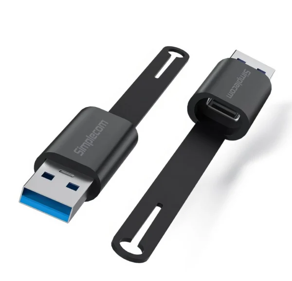 Simplecom CA132 USB-A Male to USB-C Female Adapter USB 3.2 Gen 2 Data & Charging Double-Side Simplecom CA132 USB-A Male to USB-C Female Adapter USB 3.2 Gen 2 Data & Charging Double-Side