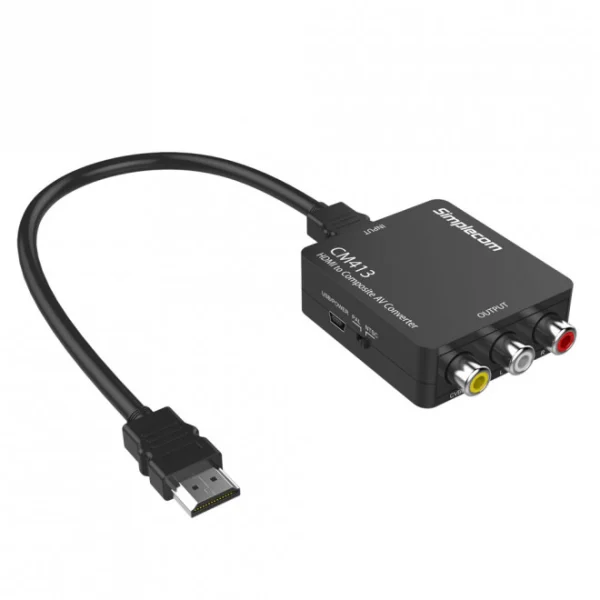 Simplecom CM413 HDMI to Composite AV CVBS 3RCA Video Converter 1080p Downscaling Simplecom CM413 HDMI to Composite AV CVBS 3RCA Video Converter 1080p Downscaling